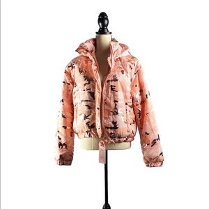 Rose gold camo jacket